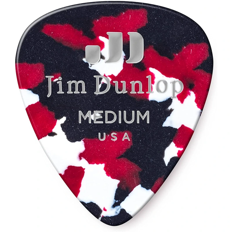 Dunlop Confetti Celluloid Medium Guitar Pick