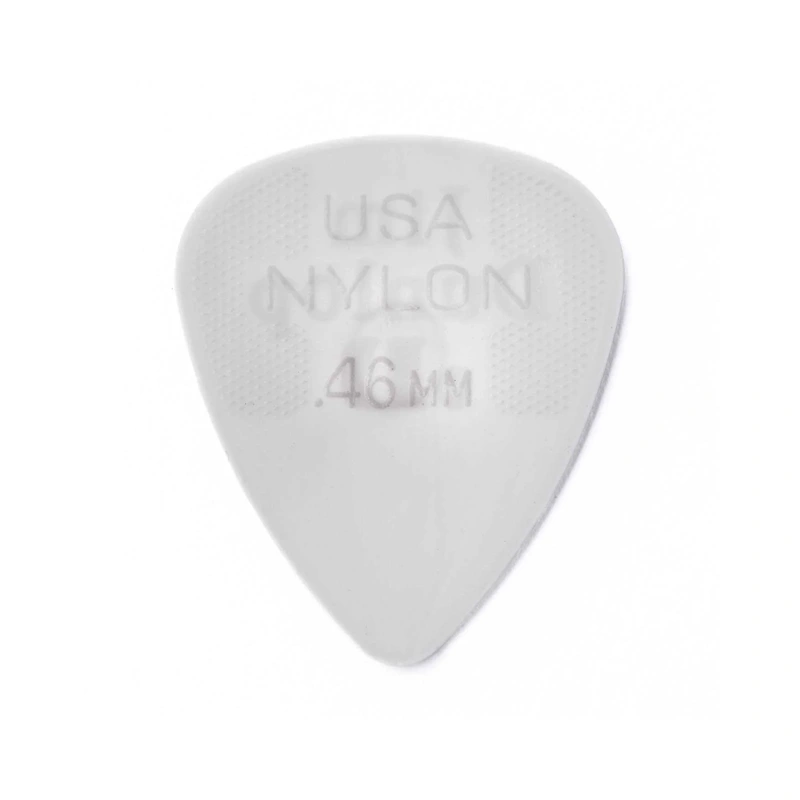 Dunlop Nylon Standard .46MM Flatpick Player's Pack, 12 Picks