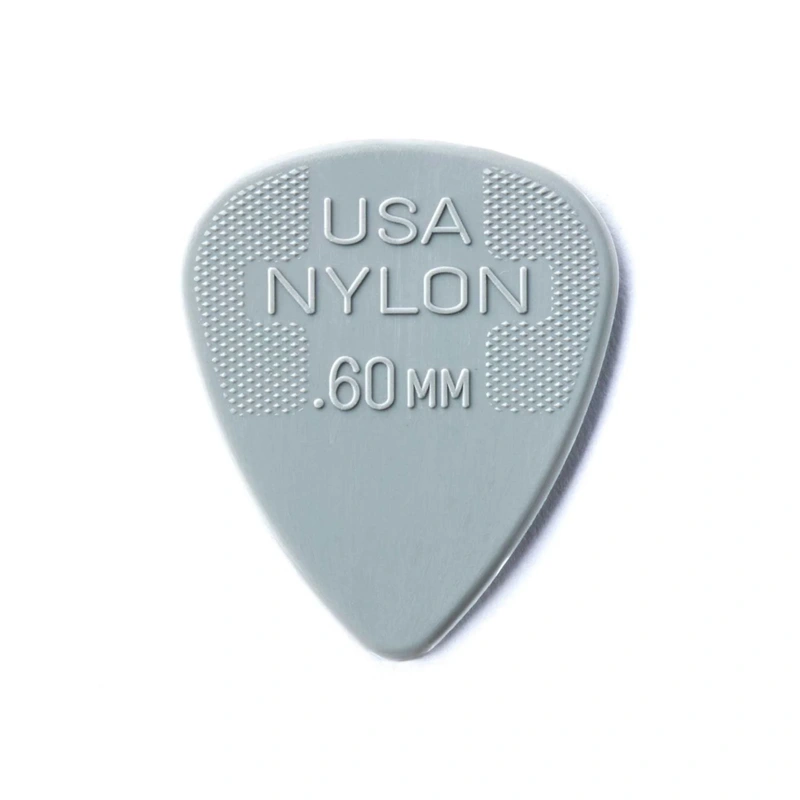 Dunlop Nylon Standard .60MM Flatpick Player's Pack, 12 Picks