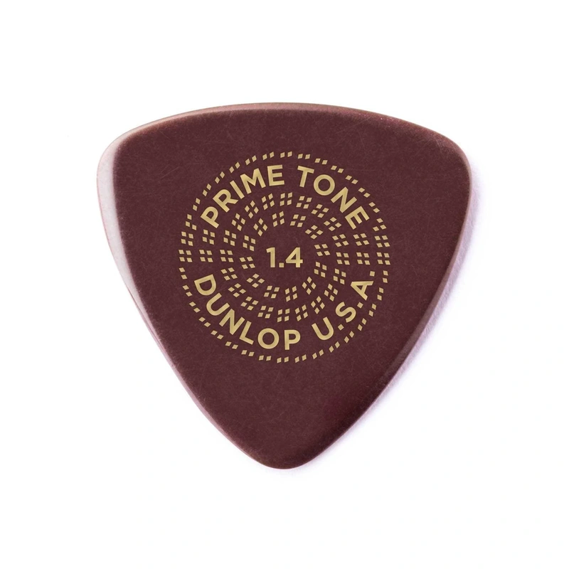 Dunlop Primetone Sculpted Plectra, Ultex Small Triangle, 1.40MM Thick, Three Pack