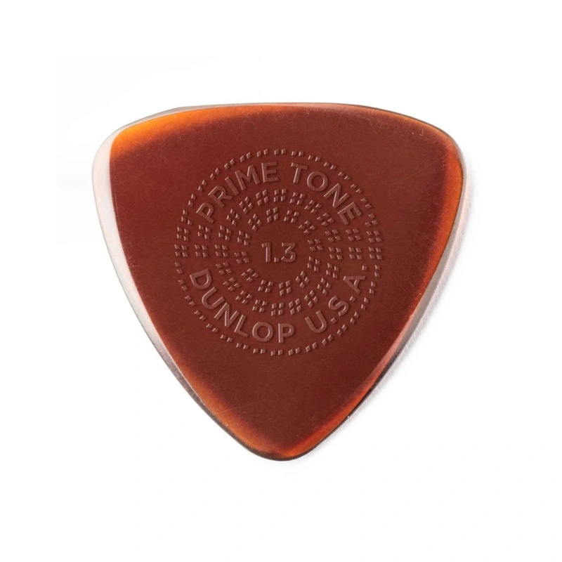 Dunlop Primetone Sculpted Plectra, Ultex Small Triangle with Grip, 1.30MM Thick, Three Pack