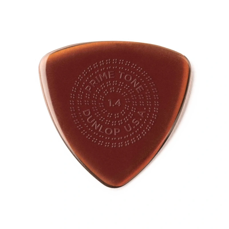 Dunlop Primetone Sculpted Plectra, Ultex Triangle with Grip, 1.40MM Thick, Three Pack