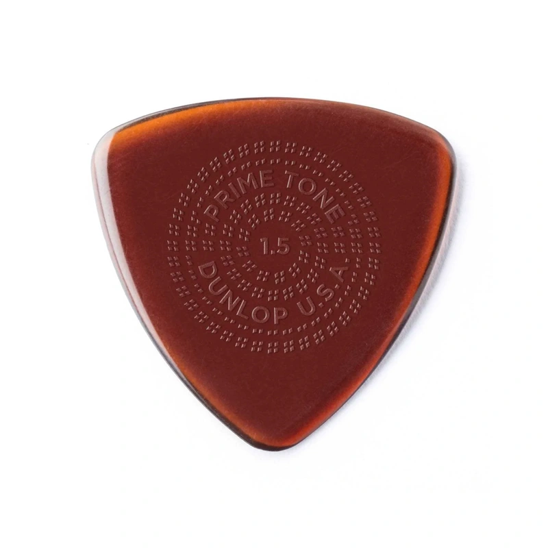 Dunlop Primetone Sculpted Plectra, Ultex Triangle with Grip, 1.50MM Thick, Three Pack