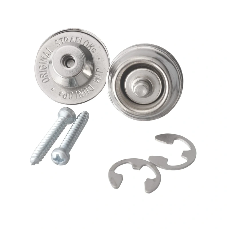 Dunlop Straplok System, Dual Design, Nickel
