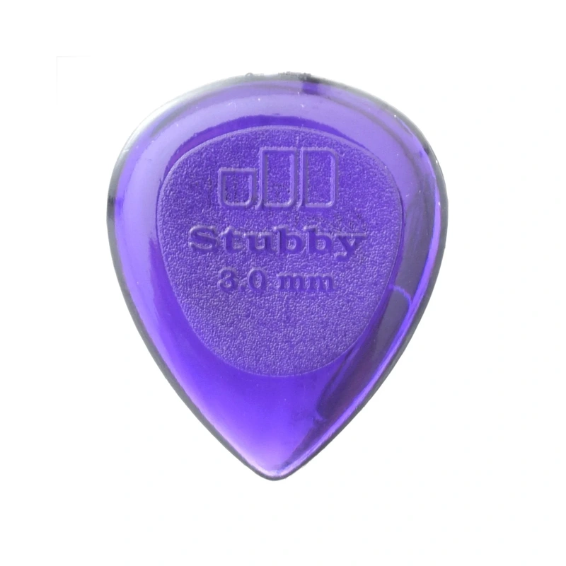 Dunlop Stubby Jazz 3.0MM Flatpick Player's Pack, 6 Picks