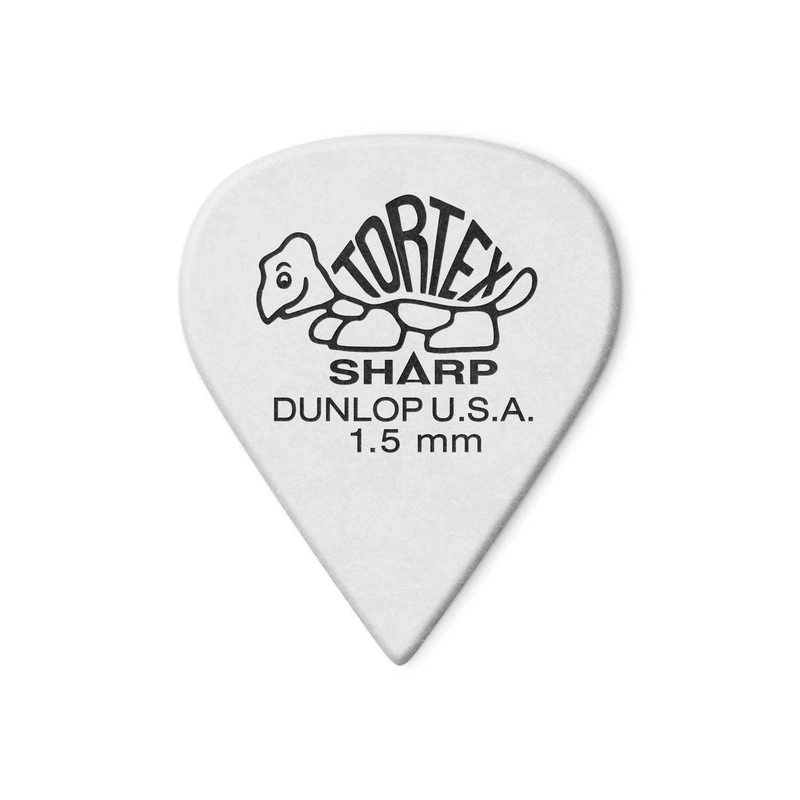 Dunlop Tortex Sharp 1.50MM Flatpick Player's Pack, 12 Picks