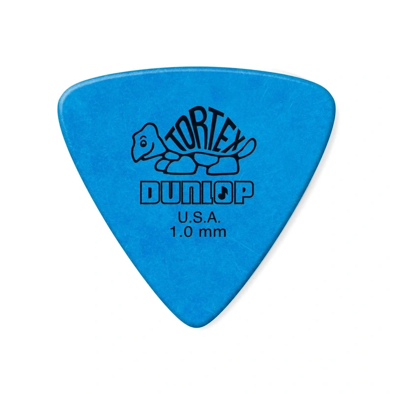 Dunlop Tortex Triangle 1.00MM Flatpick Player's Pack, 6 Picks