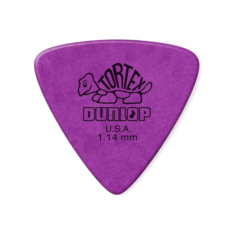 Dunlop Tortex Triangle 1.14MM Flatpick Player's Pack, 6 Picks