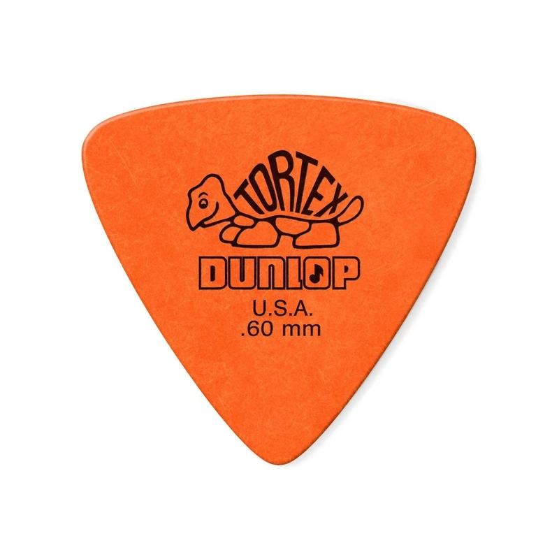 Dunlop Tortex Triangle .60MM Flatpick Player's Pack, 6 Picks