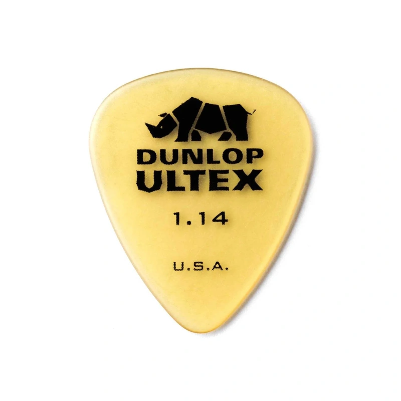 Dunlop Ultex Standard 1.14MM Flatpick Player's Pack, 6 Picks