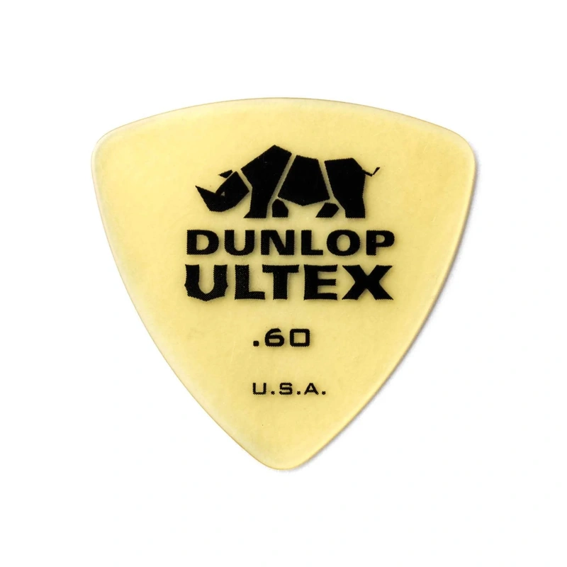 Dunlop Ultex Triangle .60MM Flatpick Player's Pack, 6 Picks