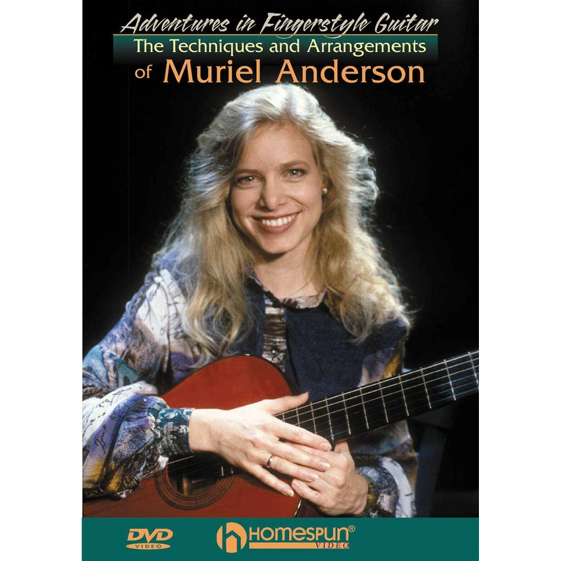DVD - Adventures in Fingerstyle Guitar-The Techniques and Arrangements of Muriel Anderson