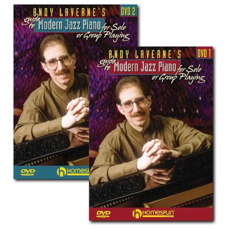 DVD - Andy Laverne's Guide to Modern Jazz Piano for Solo or Group Playing: Two DVD Set