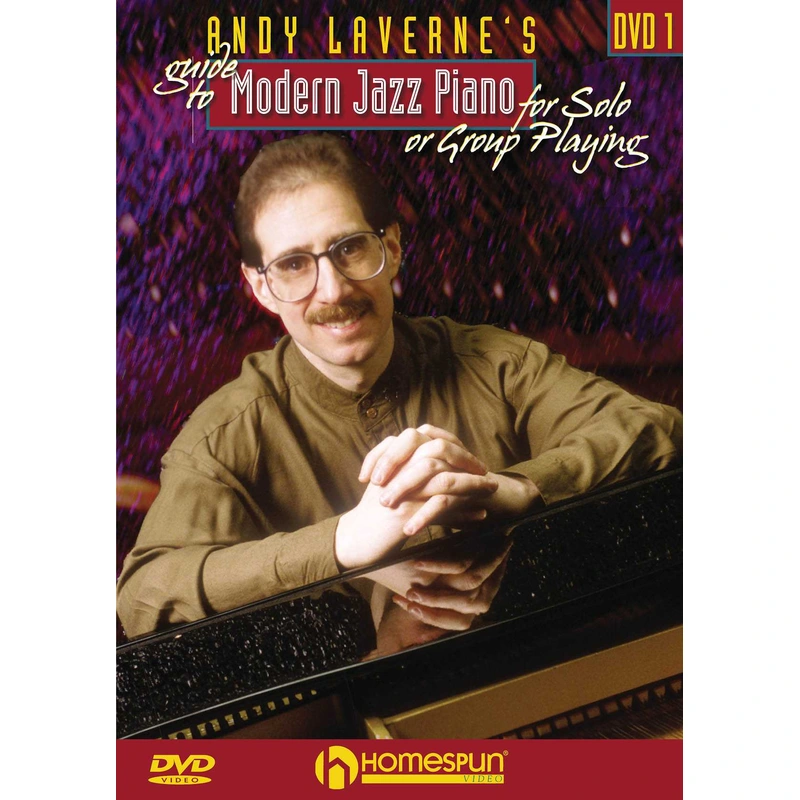 DVD - Andy Laverne's Guide to Modern Jazz Piano for Solo or Group Playing: Vol. 1