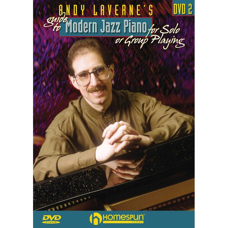 DVD - Andy Laverne's Guide to Modern Jazz Piano for Solo or Group Playing: Vol. 2
