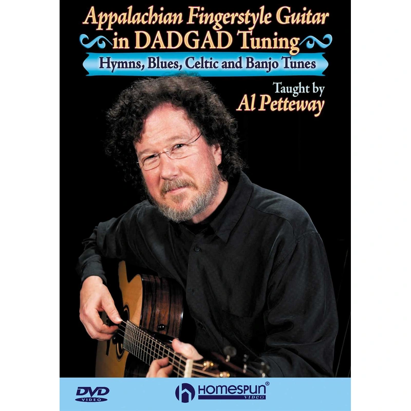 DVD - Appalachian Fingerstyle Guitar in DADGAD Tuning - Hymns, Blues, Celtic and Banjo Tunes