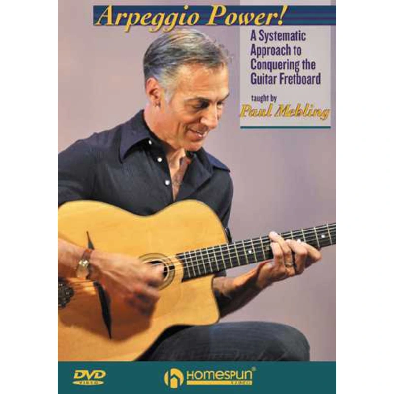 DVD - Arpeggio Power!-A Systematic Approach to Conquering the Guitar Fretboard