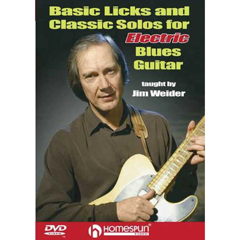 DVD - Basic Licks and Classic Solos for Electric Blues Guitar