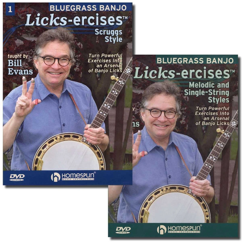 DVD - Bluegrass Banjo Licks-Ercises: Two DVD Set
