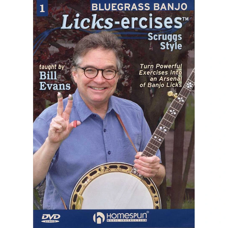 DVD - Bluegrass Banjo Licks-Ercises - Vol. 1: Scruggs Style