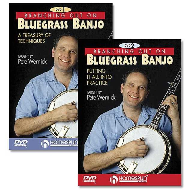 DVD - Branching Out On Bluegrass Banjo: Two DVD Set