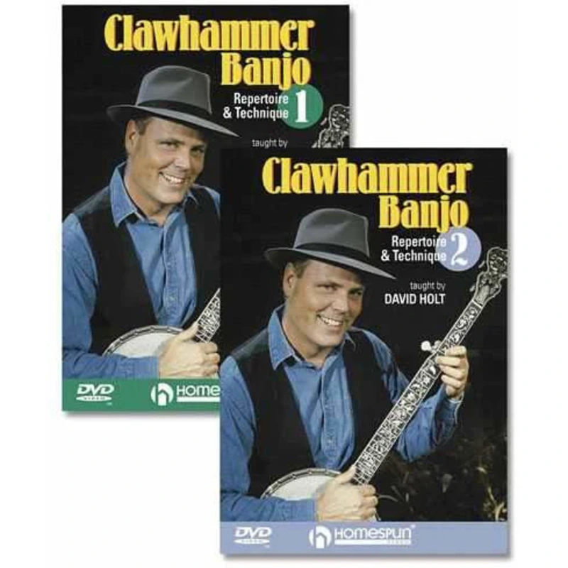 DVD - Clawhammer Banjo - Repertoire and Technique: Two DVD Set