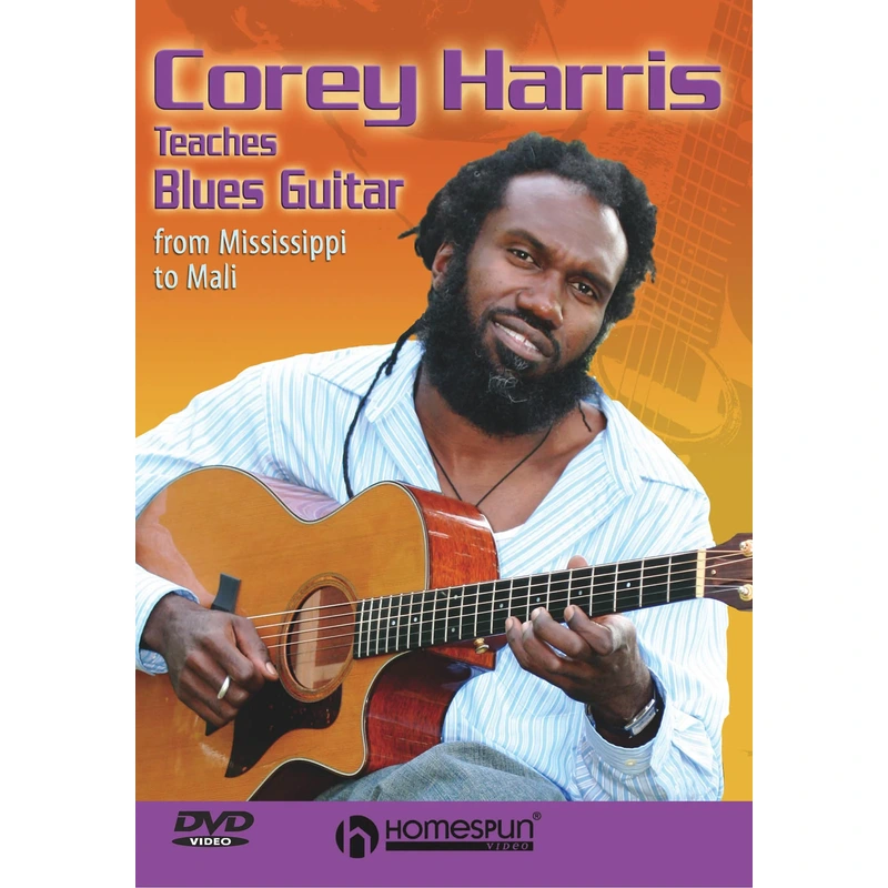 DVD - Corey Harris Teaches Blues Guitar - From Mississippi to Mali