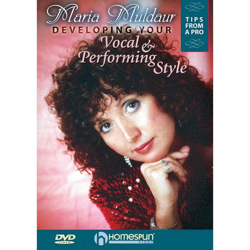 DVD - Developing Your Vocal & Performing Style: Tips From a Pro