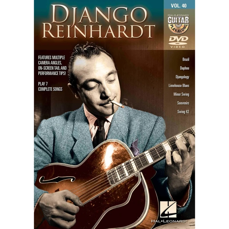 DVD - Django Reinhardt - Guitar Play-Along DVD Vol. 40