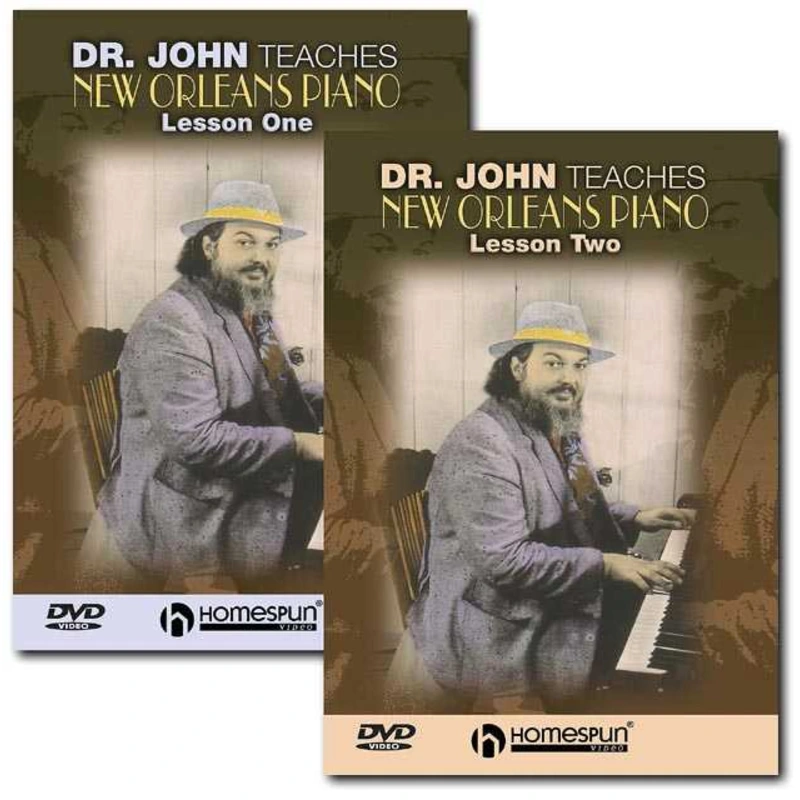 DVD - Dr.John Teaches New Orleans Piano: Two DVD Set