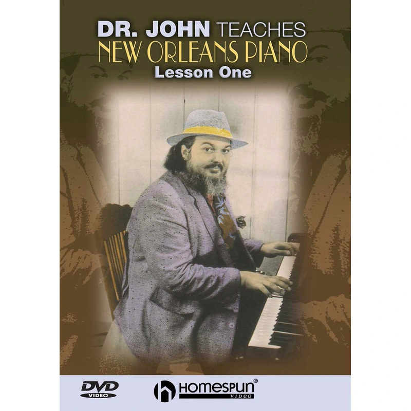 DVD - Dr.John Teaches New Orleans Piano: Vol. 1