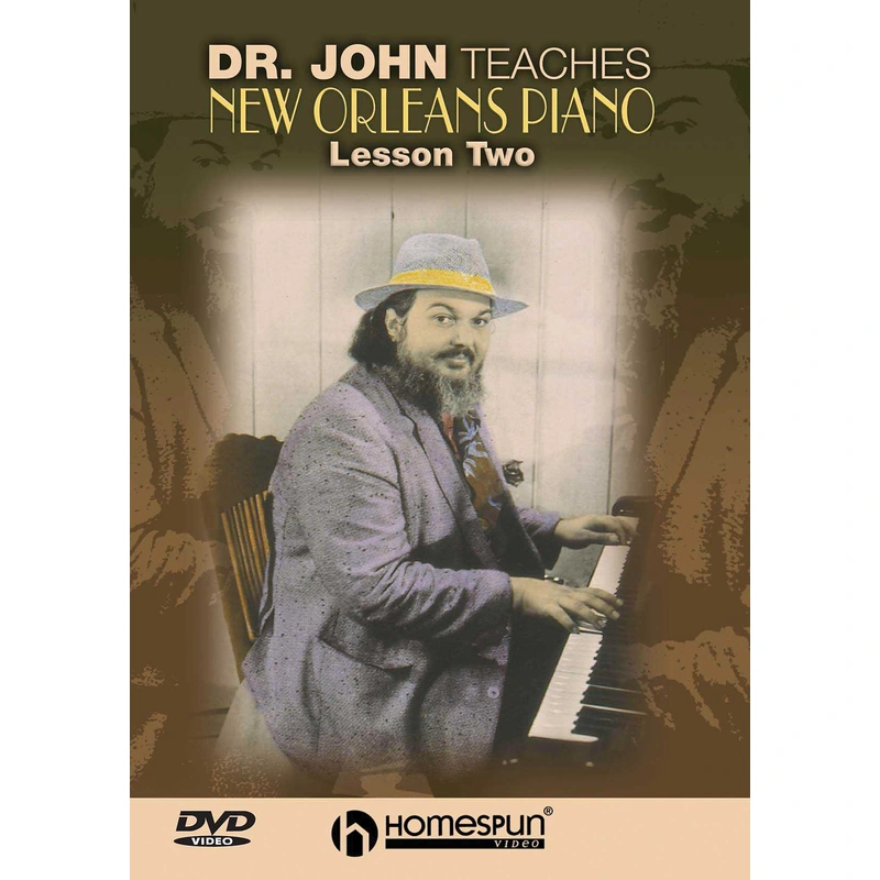 DVD - Dr.John Teaches New Orleans Piano: Vol. 2