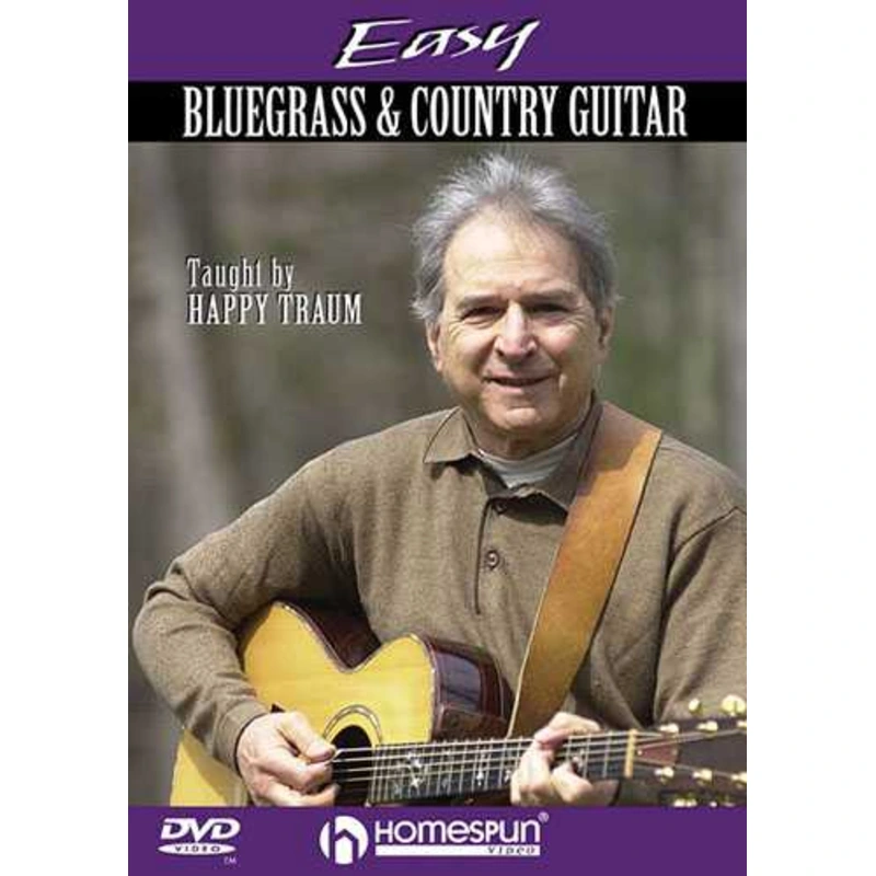 DVD - Easy Bluegrass and Country Guitar