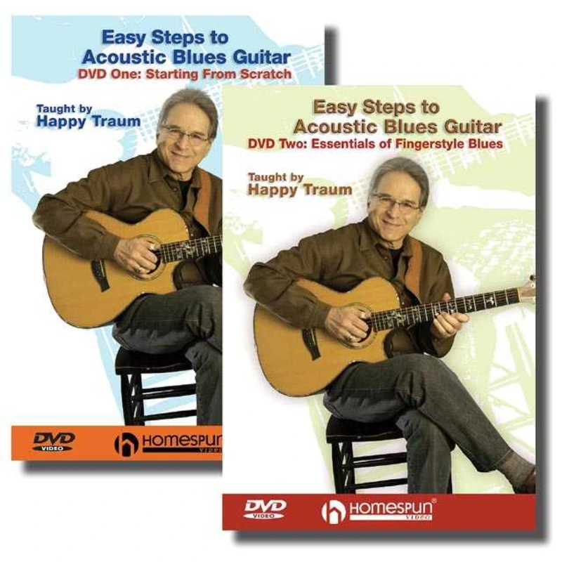 DVD - Easy Steps to Acoustic Blues Guitar: Two DVD Set