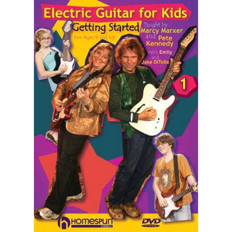 DVD - Electric Guitar for Kids: Vol. 1 - Getting Started for Ages 9 and Up