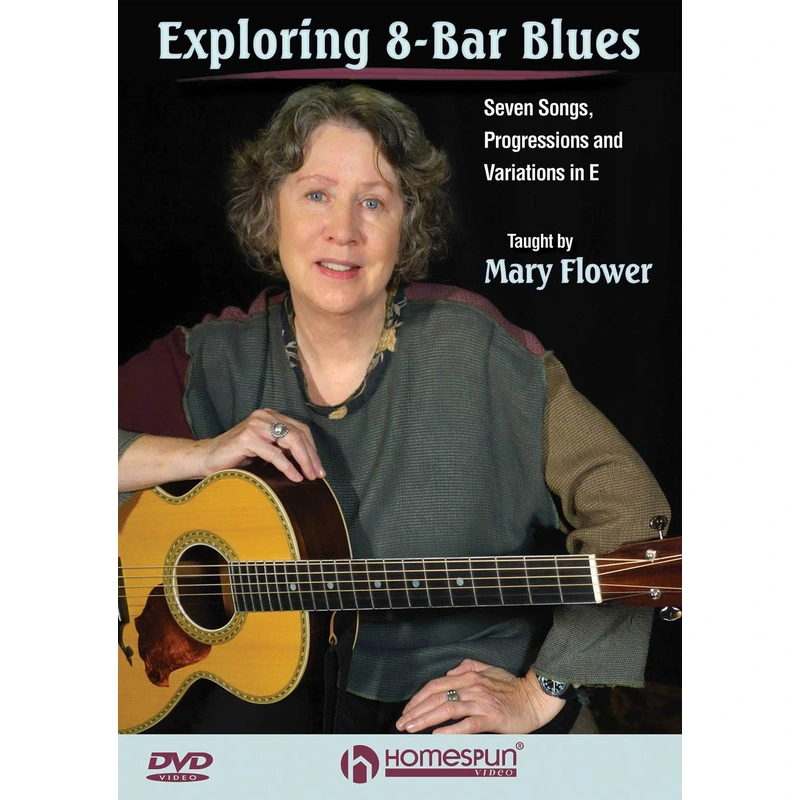 DVD - Exploring 8-Bar Blues - Seven Songs, Progressions and Variations in E