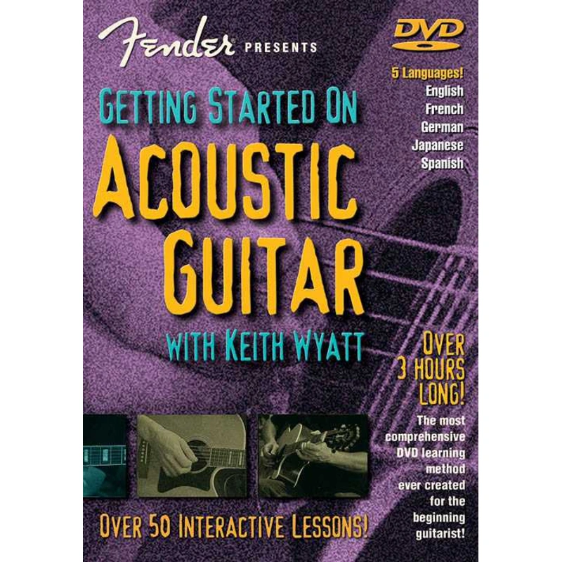 DVD - Fender Presents Getting Started On Acoustic Guitar