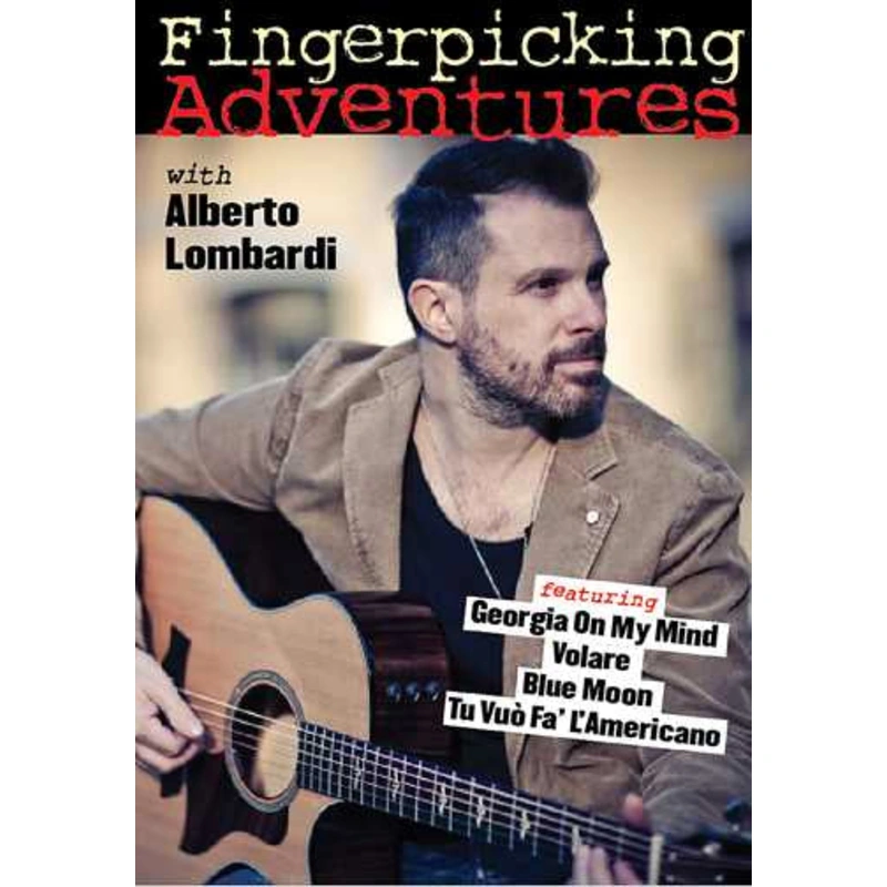 DVD - Fingerpicking Adventures with Alberto Lombardi