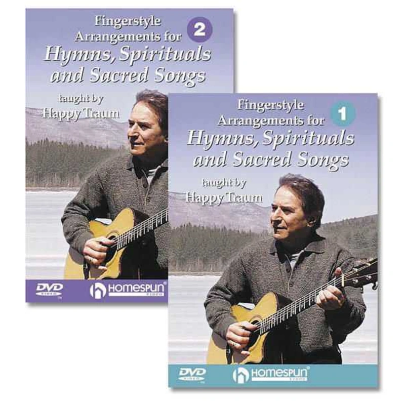 DVD - Fingerstyle Arrangements for Hymns, Spirituals and Sacred Songs: Two DVD Set