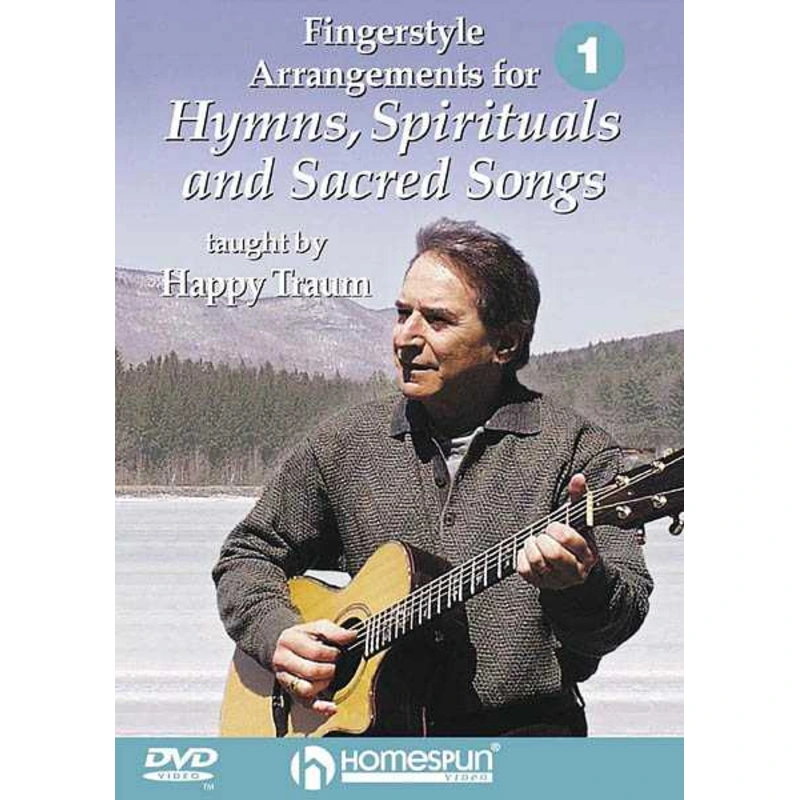 DVD - Fingerstyle Arrangements for Hymns, Spirituals and Sacred Songs: Vol. 1