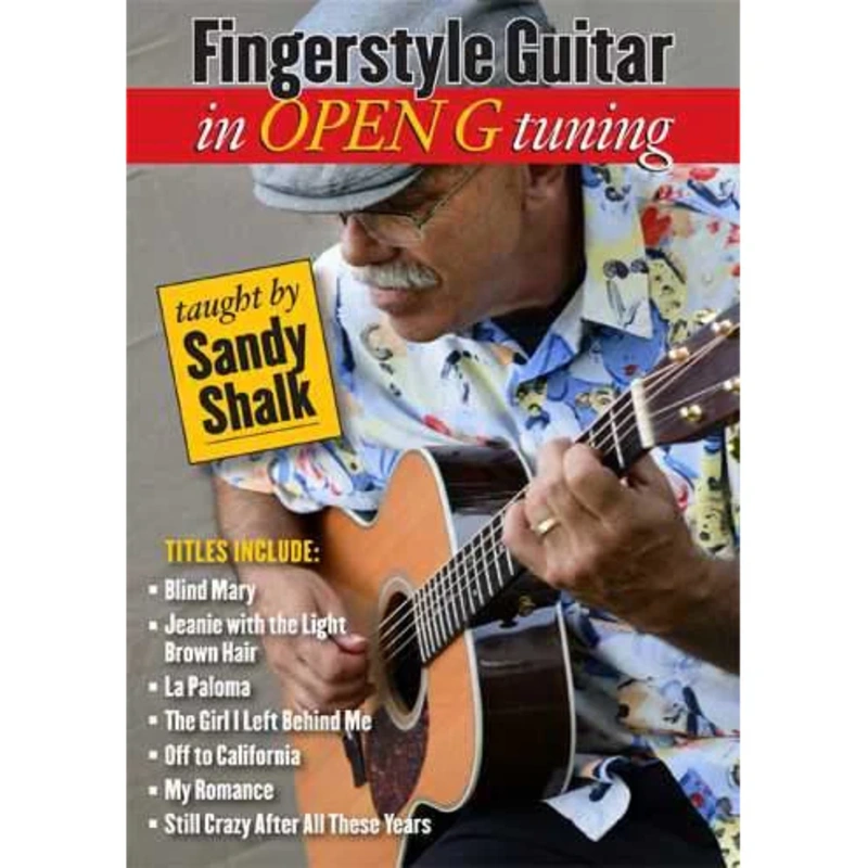 DVD - Fingerstyle Guitar in Open G Tuning