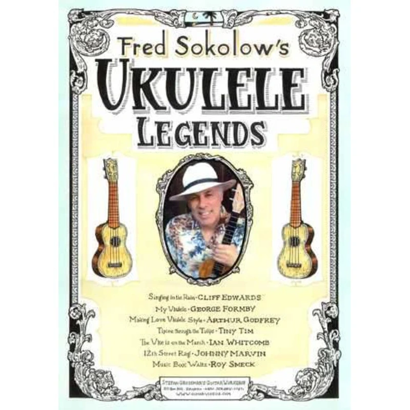 DVD - Fred Sokolow's Ukulele Legends