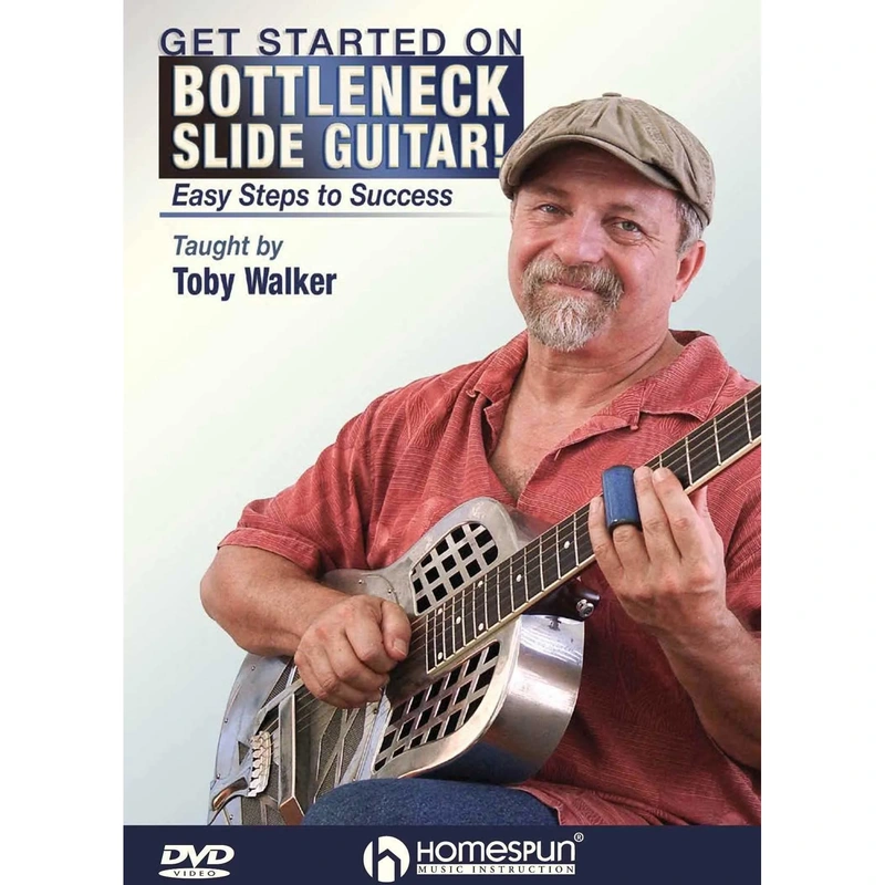 DVD - Get Started On Bottleneck Slide Guitar! - Easy Steps to Success