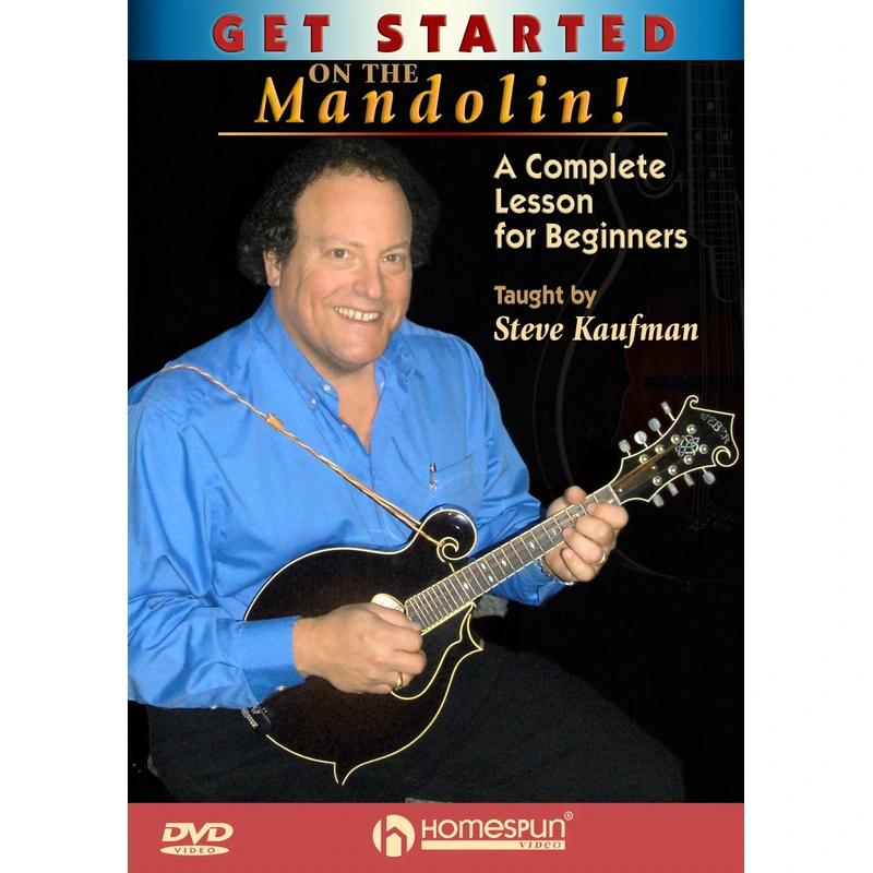 DVD - Get Started On the Mandolin!-A Complete Lesson for Beginners
