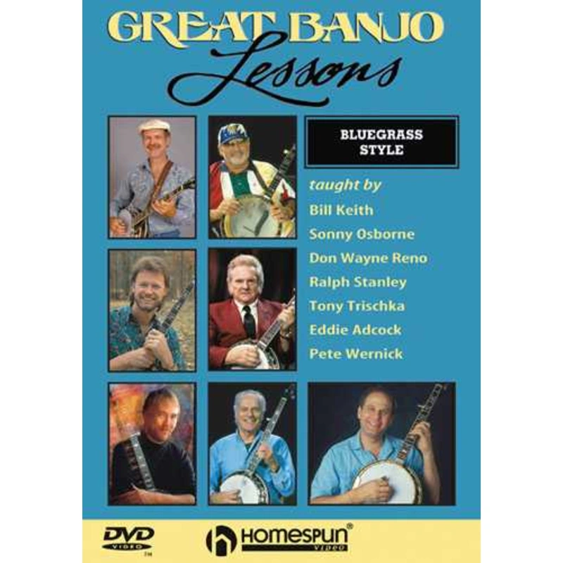 DVD - Great Banjo Lessons: Bluegrass Style