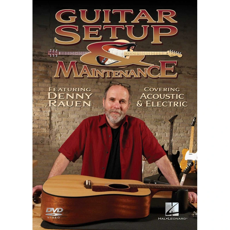 DVD - Guitar Setup & Maintenance - Covering Electric & Acoustic