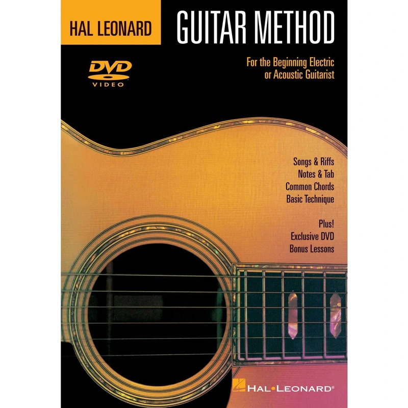 DVD - Hal Leonard Guitar Method DVD-For the Beginning Electric or Acoustic Guitarist