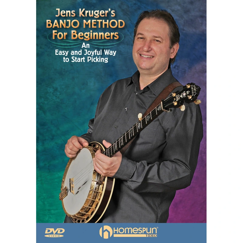 DVD - Jens Kruger's Banjo Method for Beginners-An Easy and Joyful Way to Start Picking