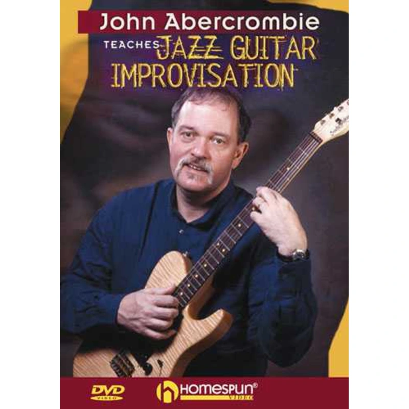 DVD - John Abercrombie Teaches Jazz Guitar Improvisation
