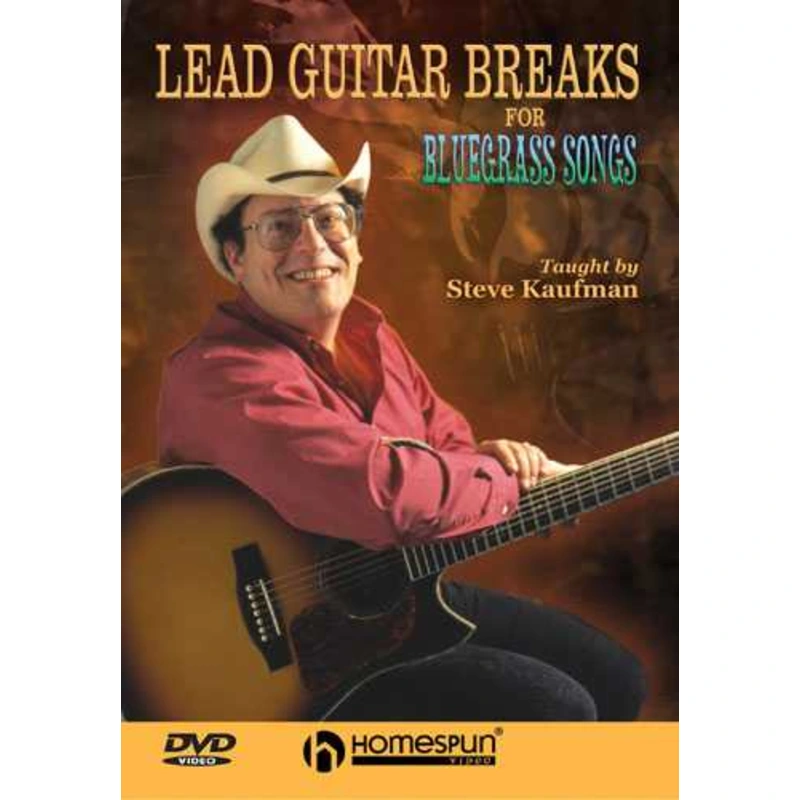 DVD - Lead Guitar Breaks for Bluegrass Songs
